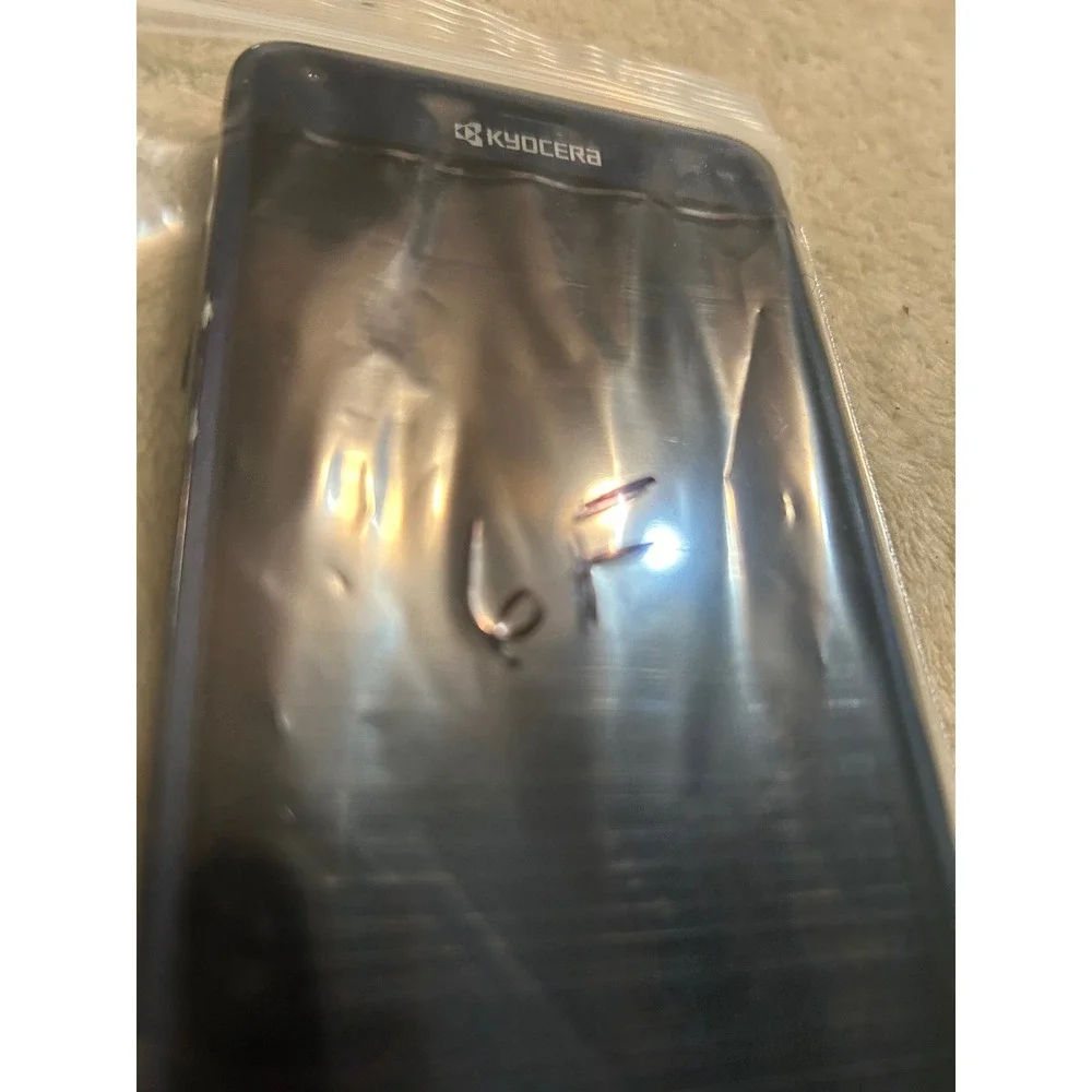 Kyocera Hydro Shore C6742B Blue Smartphone For Parts No Battery